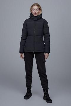 Chamarras Canada Goose Mujer Outlet - Chelsea Abrigos Black Label Azul Marino DB6438059